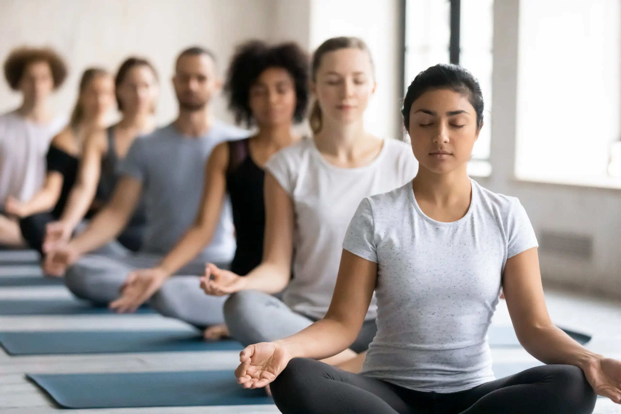 Group using mindfulness to support addiction recovery and emotional wellness at Casa Leona.
